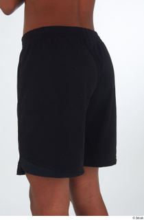 Dejavee Ford black shorts dressed sports thigh 0004.jpg